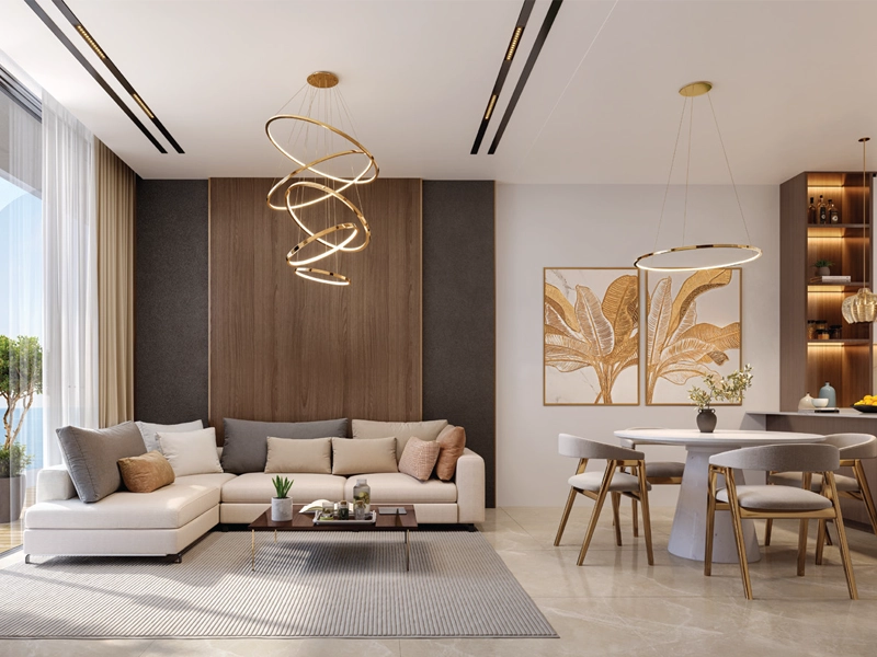 Pelagia residence living and dining interior